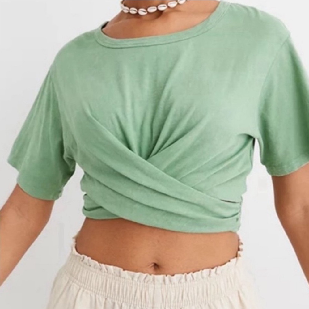 NWT Aerie crop wrap Small